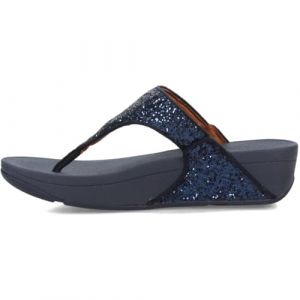 FitFlop Tongs compensées femme Lulu Glitter PU