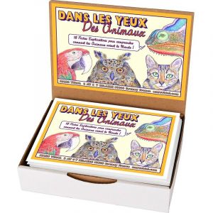 MARC VIDAL Dans les yeux des animaux | carton | d&egrave;s 6 ans | format poche | nature