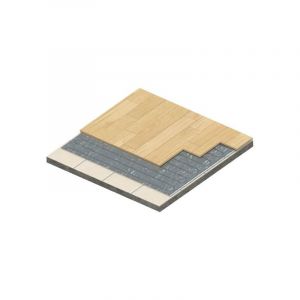 Image de Atlantic Plancher Rayonnant Electrique SOLAKA Parquet flottant - Version film chauffant - Trame 7m2 - Puissance 700W