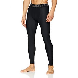 Image de Under Armour HG Armour 2.0 Legging Homme, Noir, FR : XXL (Taille Fabricant : XXL)