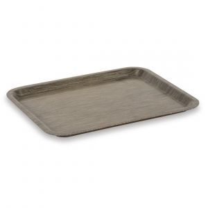 Roltex Plateau De Service En M&eacute;lamine 265X325Mm Weng&eacute; - Bois Fonc&eacute;