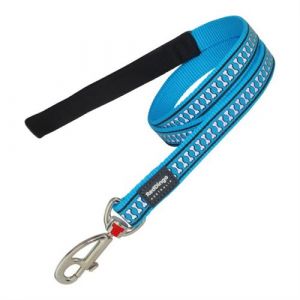Laisse pour Chien R&eacute;fl&eacute;chissant Turquoise 2 120 cm