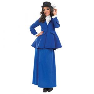 Fun Shack Costume Victorien Femme Robe Nounou 1900 Déguisement Cinéma et Carnaval S