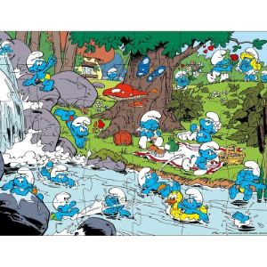 Dujardin Puzzle Schtroumpfs: Surf 36 pièces