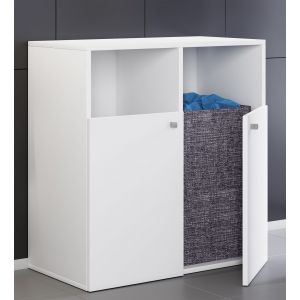 VCM Tissu Armoire à linge Coffre à linge Panier à linge Coffre à linge en tissu Dreso L 2f Tissu Armoire à linge Coffre à linge Panier à linge Coffre à linge en tissu Dreso L 2f