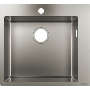 Image de Hansgrohe Evier à encastrer 1 bac S71 450 sans vidage inox