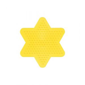 Hama Loisir Créatif Midi Plaque Petite Étoile Jaune, 270-03