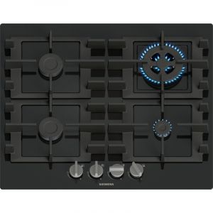 Siemens Table de cuisson gaz 59cm 7800w noir - EN6B6HK40