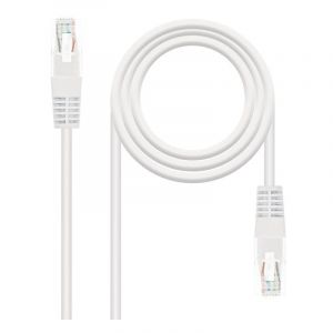 Nano cable Rj45 rj45 cat.6 utp patch cable awg24,3m white