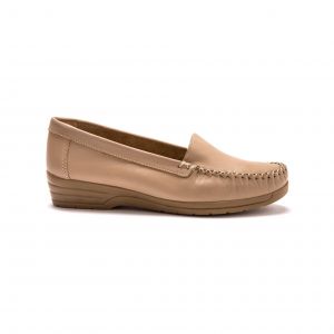 Mocassins cuir femme Pédiconfort
