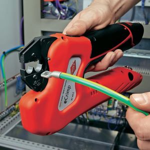 Knipex 97 43 E - Pince &agrave; sertir &eacute;lectrom&eacute;canique eCrimp