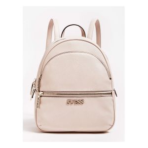 Guess SAC &Agrave; DOS MANHATTAN DOUBLE POCHE Beige