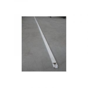 ProTec Moulure 15x10mm blanche (au metre) avec couvercle