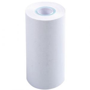 Exacompta R&eacute;f. 41806E - Carton de 30 bobines sans mandrin pour machines &agrave; calculer - largeur 57 mm x diam&egrave;tre 25 mm - 1 pli offset extra-blanc 60g/m&sup2; - M&eacute;trage