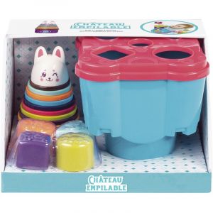 WDK Partner Jeux de construction Chateau empilable (x15