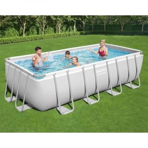 Bestway VidaXL Ensemble de piscine Power Steel Rectangulaire 488x244x122 cm