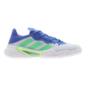 Adidas Barricade M, Chaussure de Piste d'athltisme Mixte, Blanc