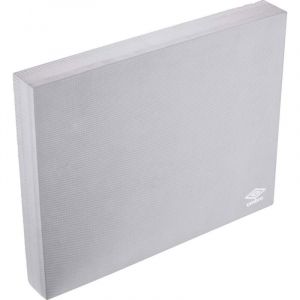 Umbro Balance Pad - Coussin d'équilibre - Favorise la coordination, la forme physique, l'équilibre et la stabilité - Antidérapant - 48 x 40 x 6CM - Mousse souple - Gris