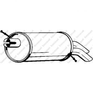 Bosal Silencieux arri&egrave;re 154-317