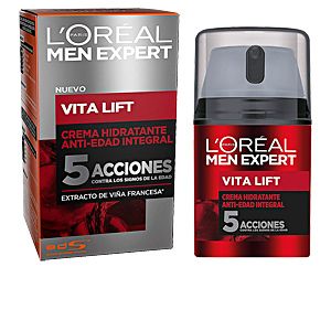 L'Oréal Men Expert - Creme Hidratante Anti-edad Integral - 5 Acciones - 50 ml