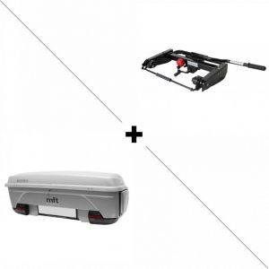 MFT Coffre BackBox gris pour support de base et Support de base pour fixation d'accessoires