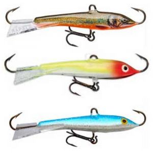 Rapala Leurre de Pêche Jigging Rap-Matériel Naturelle Jigger-Profondeur de Nage Variable-7cm / 18g-Fabriqué en Estonie-Glow Zebra Blue Pink Adulte Unisexe, 7 cm / 18 g