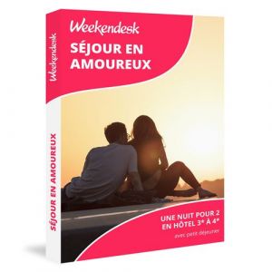 Coffret cadeau Weekendesk - Séjour en amoureux