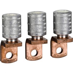 Schneider Electric 3 cosses de sertissage pour c ble en aluminium de 150 - mm² et cloisons de phase - LV429504