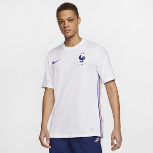 Nike Maillot de football FFF 2020 Stadium Away pour Homme - Blanc - Taille S - Male