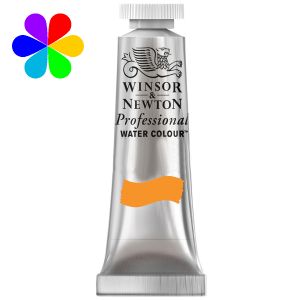 Image de Winsor & Newton Aquarelle W§N- tube 5ml - s1 731 jaune winsor foncé