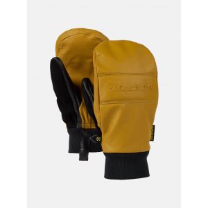 Burton Snowboard Moufles en cuir Treeline, Rawhide, XL