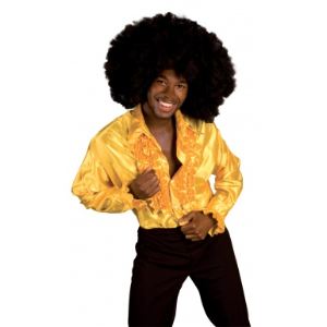 Chemise disco satin adulte (taille M)