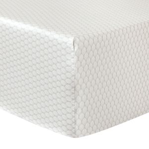 Anne de Solène Drap housse satin beige 90x200 cm