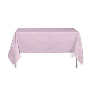 Image de Today Nappe rectangle polyester FAMILY 140x200 Poudre de Lila