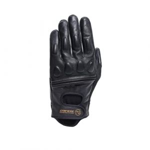 Image de Dainese Blackjack 2 Gloves, Gants de Moto en Cuir, Style Vintage, Homme, Noir/Noir, L