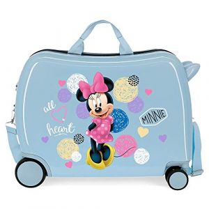 Valise Minnie Love junior 34 litres 50 cm ABS bleu