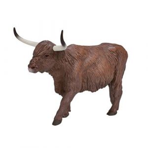 Mojo Jouet Figurine: Vache Highland - Planète des Animaux