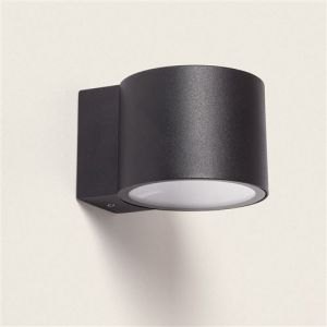 Applique Murale Extérieure LED 6W Al ini Kudu Noir Mate120º Noir Mate120º