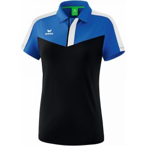 Erima Squad Sport Polo Femme, New Roy/Noir/Blanc, FR : 38 (Taille Fabricant : 36)