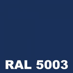Image de Peinture Anticorrosion - Metaltop - Bleu saphir - RAL 5003 - Pot 5L