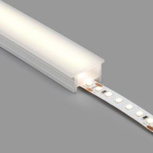 Tube Silicone Led Flex Encastr&eacute; Pour Ruban Led Jusqu'&agrave; 15 Mm 50 M