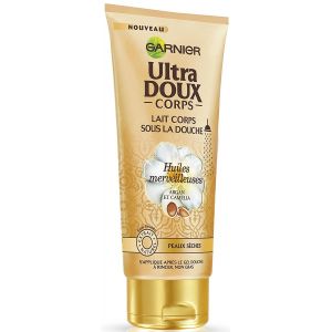 Image de Garnier Ultra Doux Huiles Merveilleuses Argan et Camélia - Lait corps sous la douche