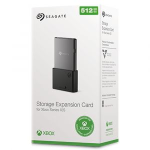 Seagate Expansion Card pour Xbox Series X|S, 512 Go, NVMe SSD Expansion, 2 ans Rescue Services (STJR512400)