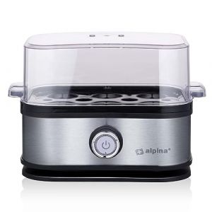 Alpina Cuiseur à œufs électrique - 230 V - 210 W - 6 œufs - Plateau à œufs amovible
