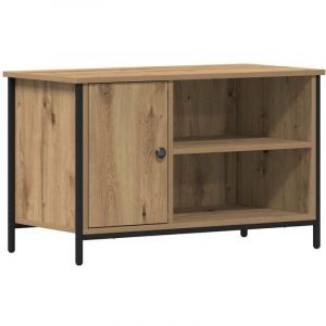 VidaXL Meuble tv chêne artisanal 80 x 40 x 50 cm Bois d'ingénierie