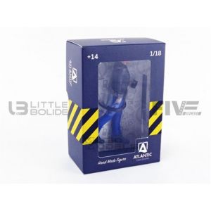 Voiture Miniature de Collection ATLANTIC CASE 1 18 FIGURINES Kevin Black / Blue / Yellow 18002_01