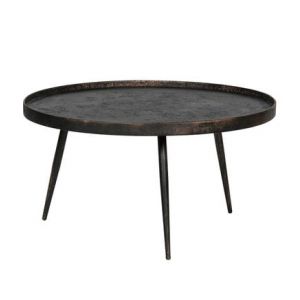 Image de Table basse ronde Ø76cm - Bounds - Couleur - Laiton - Be Pure Home