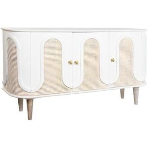 Image de Sideboard DKD Home Decor White Natural 153 x 41 x 83 cm