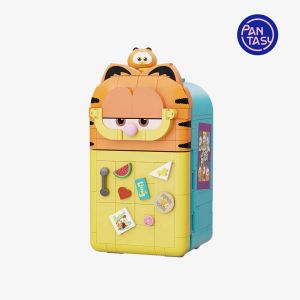 Set A Construire Garfield Fantastic Machines Series - Garfield Big Fridge 17cm (Pantasy)