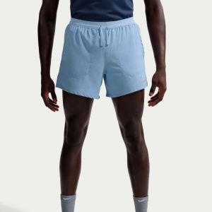 Nike Stride 5in Short de running Hommes - bleu, argent, Taille S